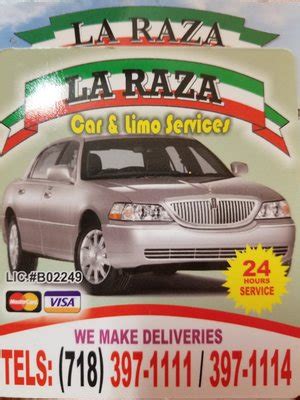 287 views, 3 likes, 0 loves, 0 comments, 1 shares, Facebook Watch Videos from La Raza Car & Limo Service: La raza car service.. siempre a la orden llamenos 718 397 1111.. 